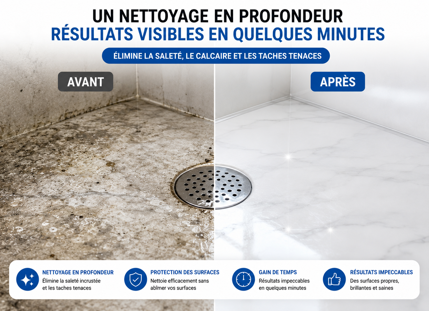 Brosse Électrique CleanNova™ – Nettoyage Sans Effort 8-en-1